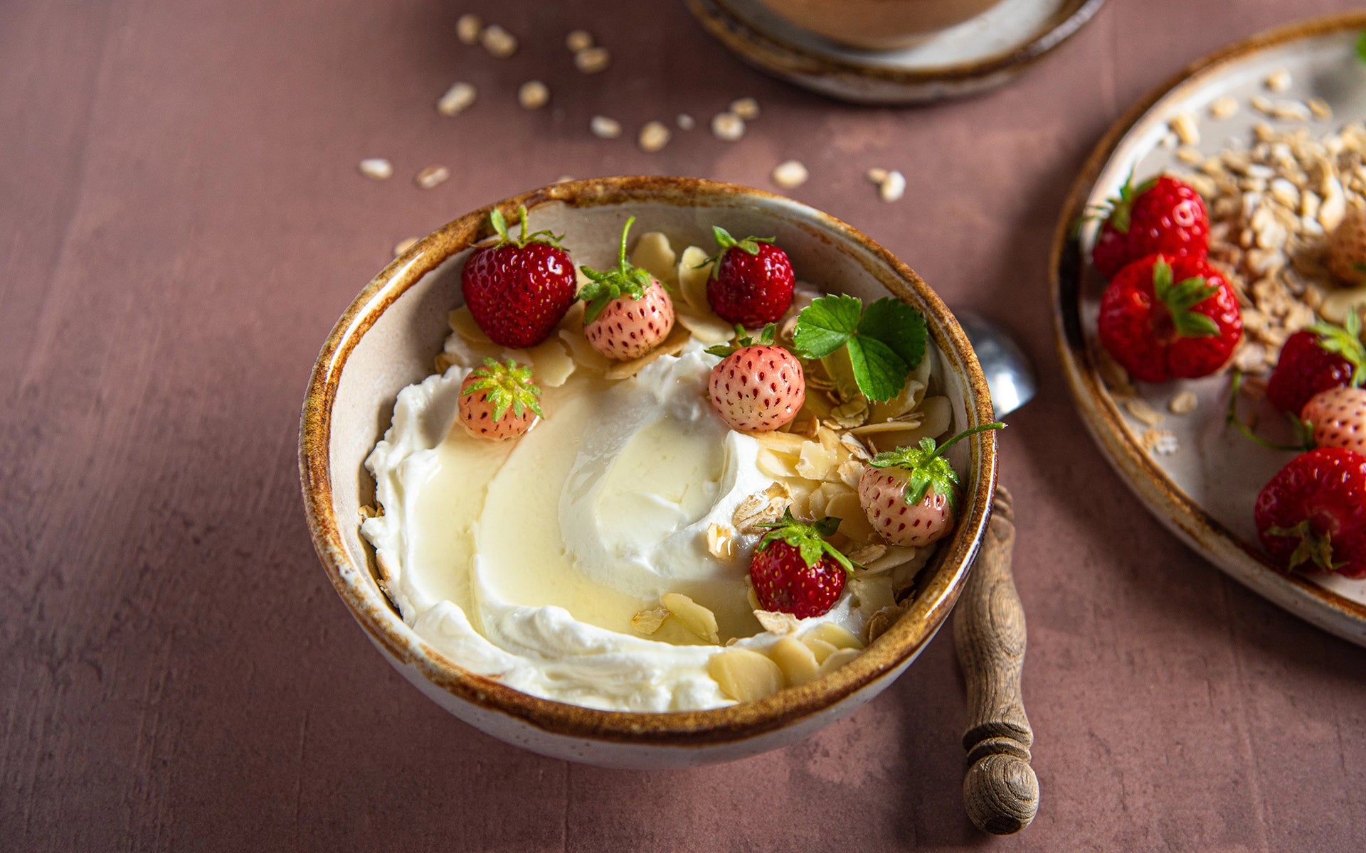 Leinöl Topfen Müsli