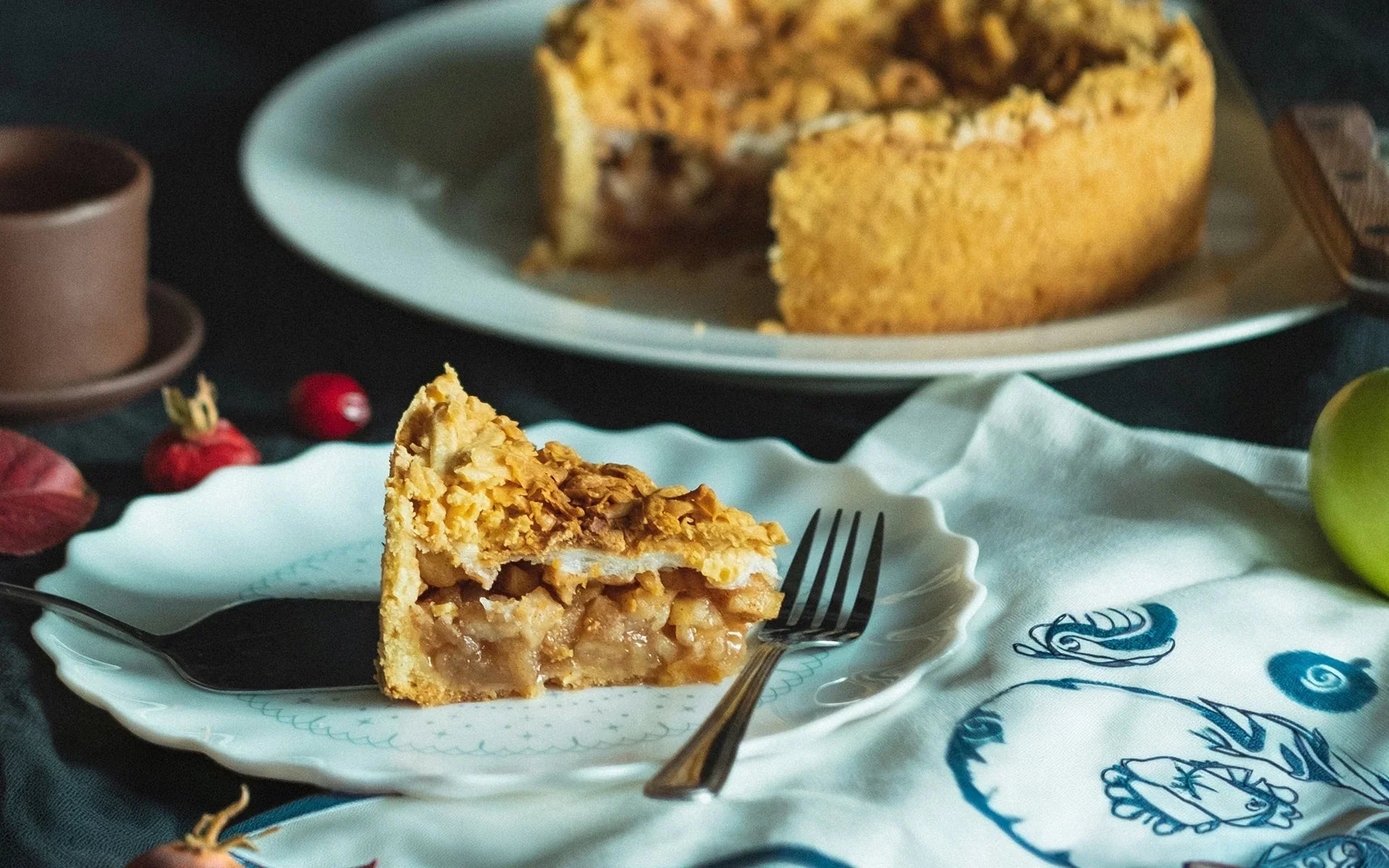 Gedeckter Apfelkuchen – Ölmühle Sailer