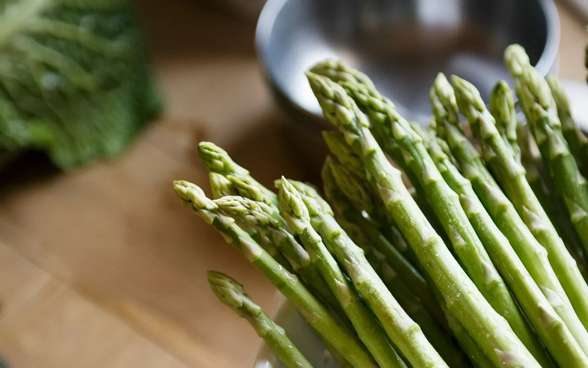 Grüner Spargel