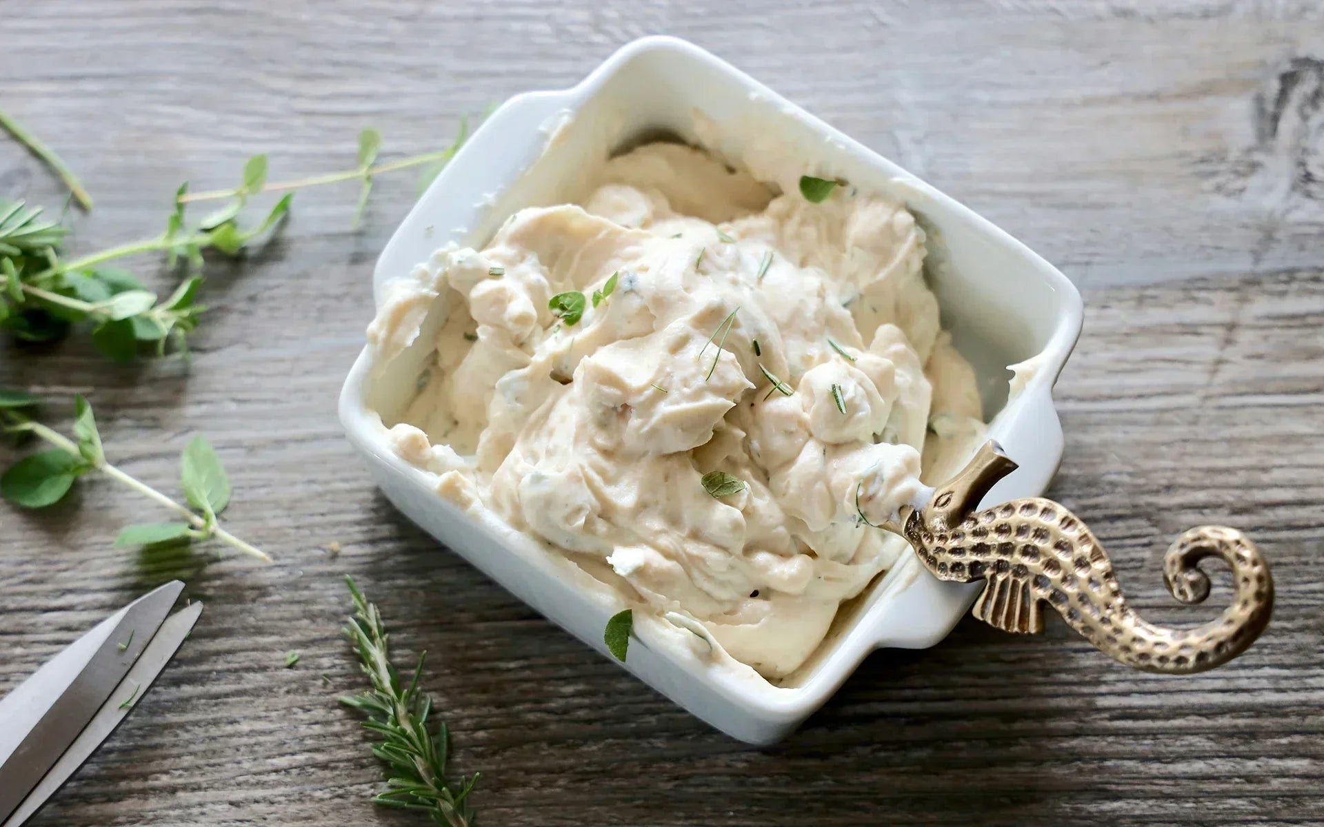 Topfen-Leinöl-Kräuteraufstrich