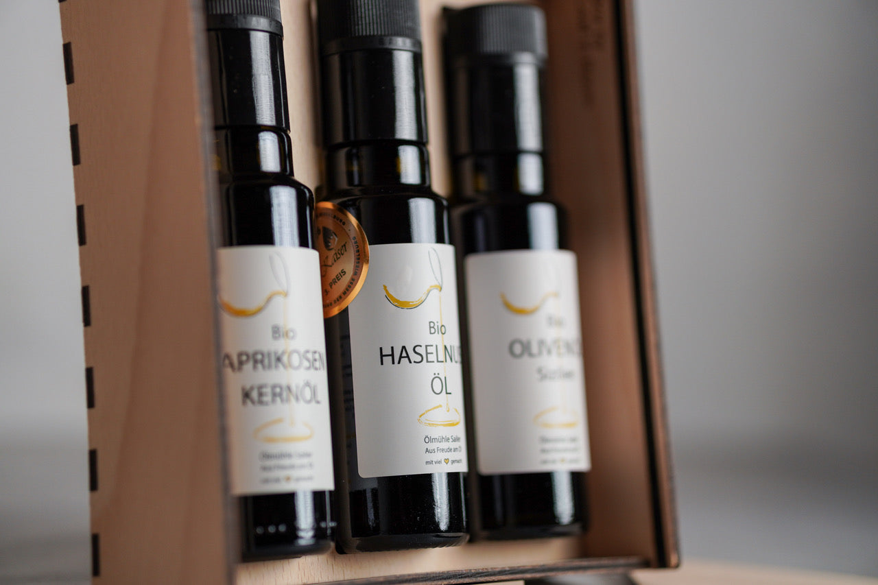Geschenkbox aus Buchenholz
