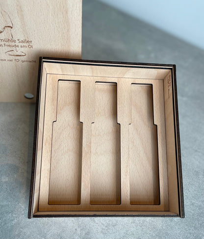 Geschenkbox aus Buchenholz